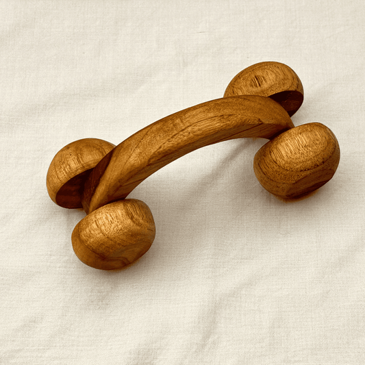 Handmade Wooden Relaxation Massage Roller